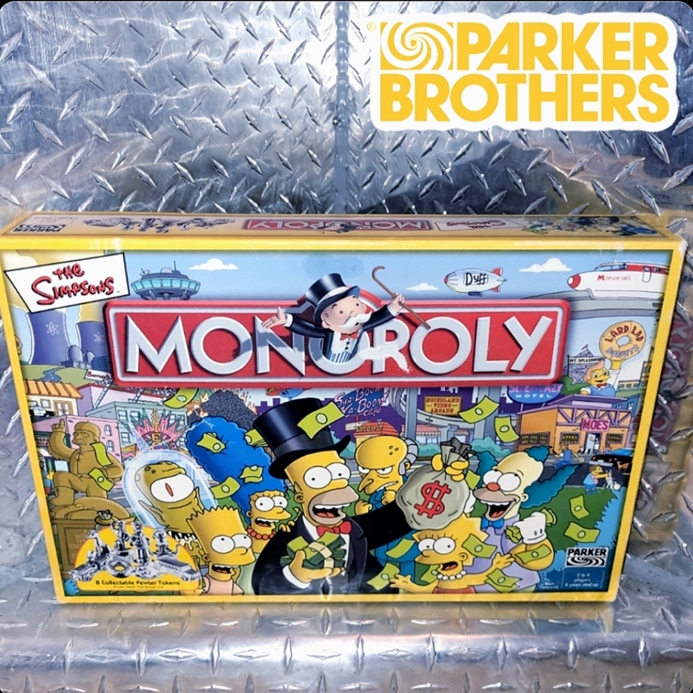 The Simpsons Monopoly Board Game